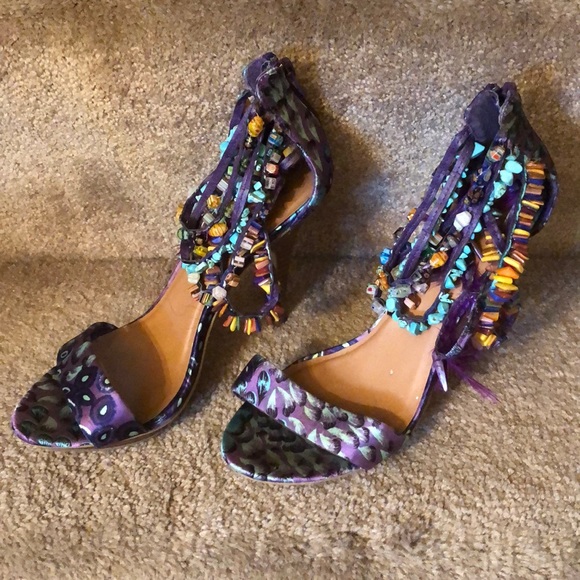 Zigi Soho Shoes - GORGEOUS! UNIQUE! MULTI COLOR HI HEEL
